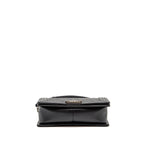 CHANEL MEDIUM BOY BAG CAVIAR BLACK RUTHENIUM SILVER HARDWARE
