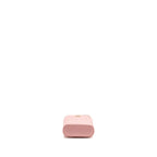 Chanel mini long vanity case with chain caviar pink LGHW
