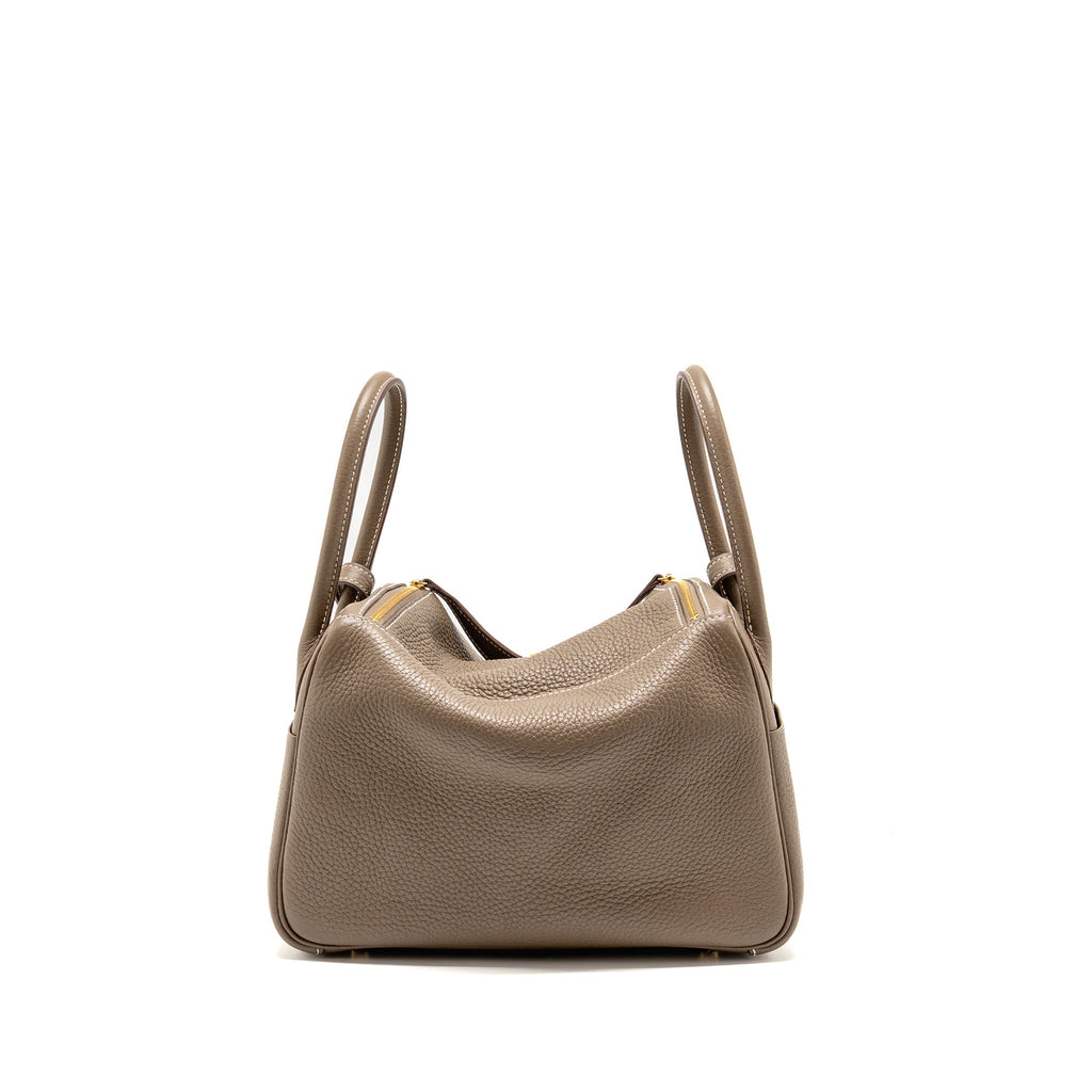 Hermes Lindy 26 clemence etoupe GHW