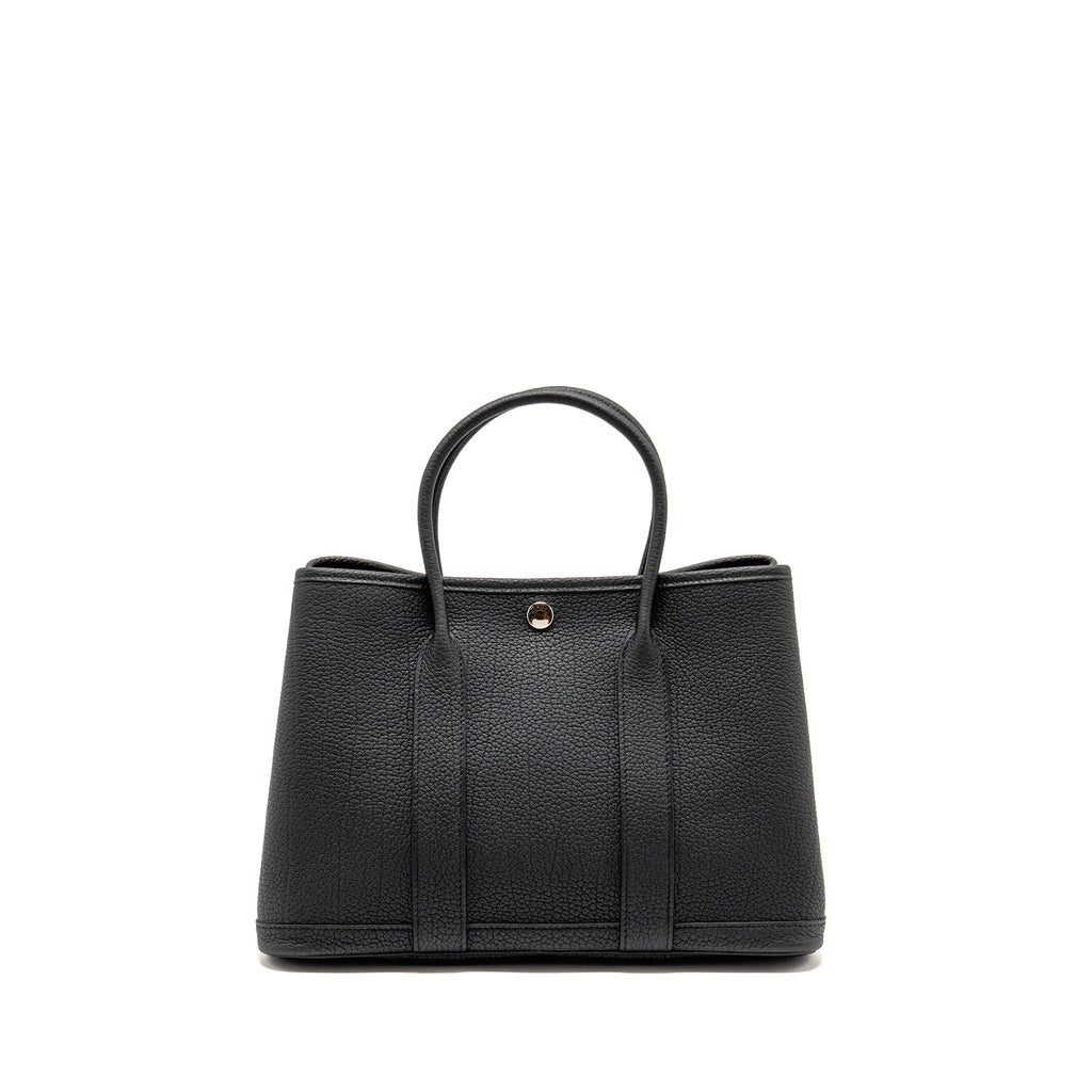 Hermes garden party 30 negonda black SHW