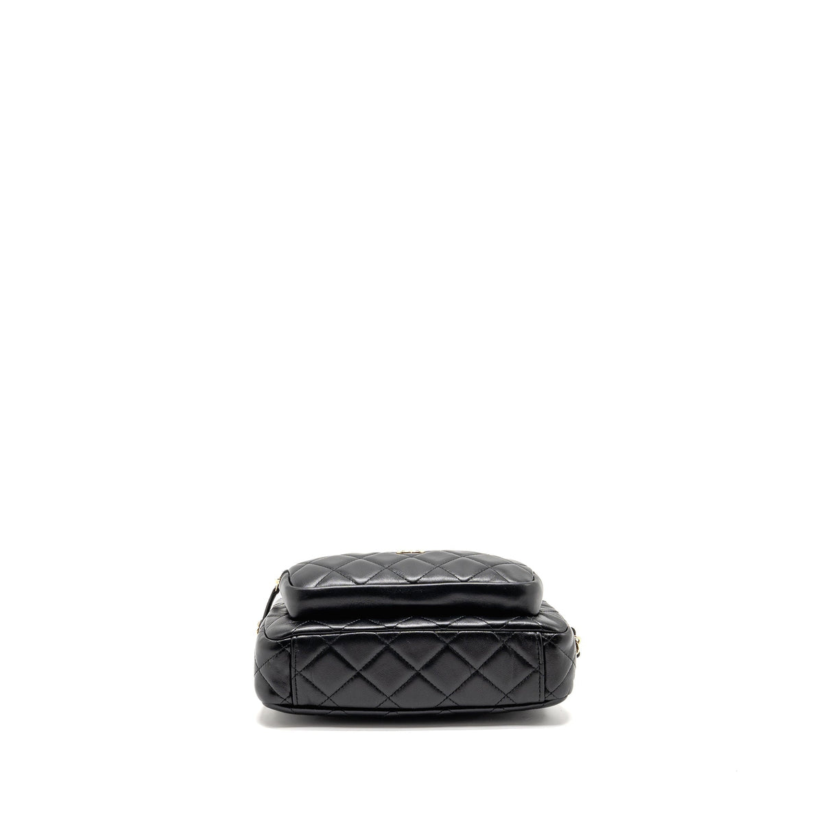 CHANEL 25C CAMERA BAG LAMBSKIN BLACK LGHW (MICROCHIP)