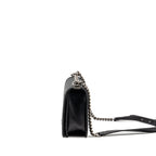 CHANEL NEW MEDIUM BOY BAG CALFSKIN BLACK RUTHENIUM HARDWARE