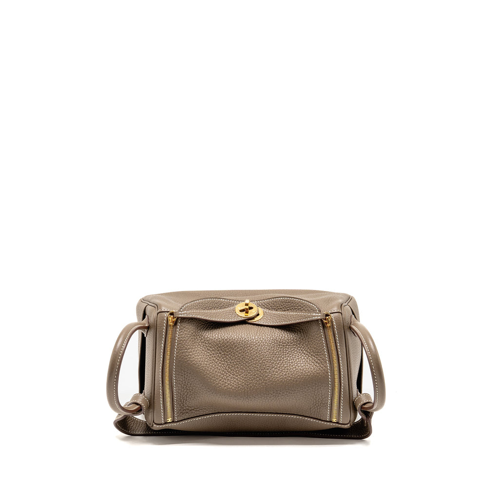 Hermes Lindy 26 clemence etoupe GHW