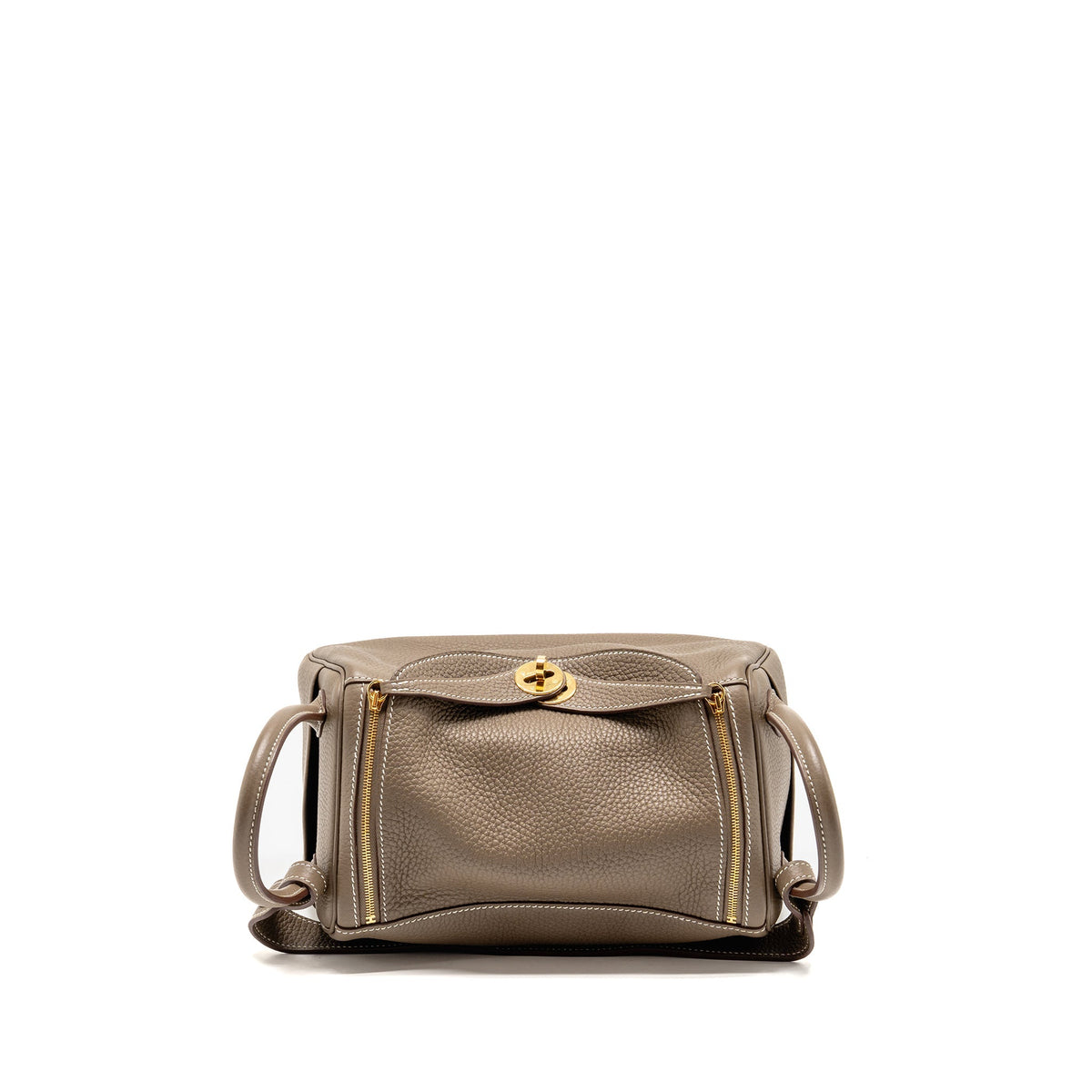 Hermes Lindy 26 clemence etoupe GHW
