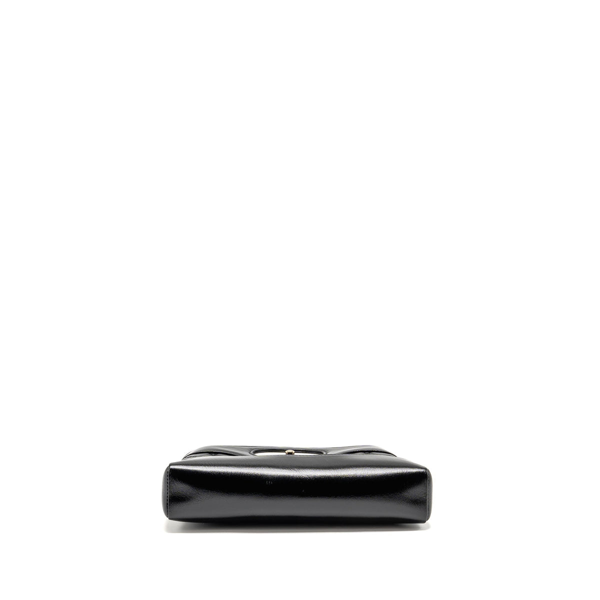 CHANEL MINI 31 BAG SHINY LAMBSKIN BLACK LGHW (MICROCHIP)