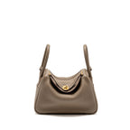 Hermes Lindy 26 clemence etoupe GHW