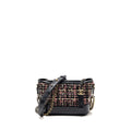 Chanel Small Gabrielle hobo bag tweed multicoloured GHW