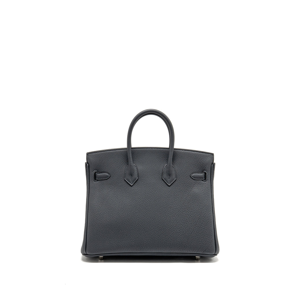 Hermes Birkin 25 Togo Gris Misty SHW