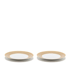 HERMES ASSIETTE MOSAIQUE AU 24 GOLD DINNER PLATES MULTICOLOUR (SELL IN A SET)