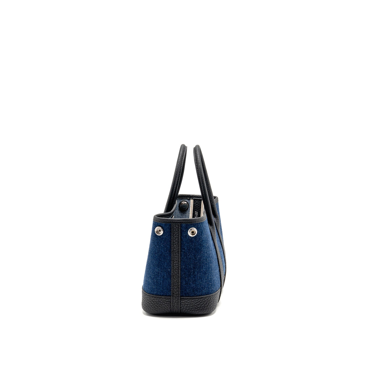 Hermes neo garden party 23 denim/negonda denim moyen/black shw