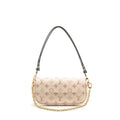 LOUIS VUITTON IVY WALLET ON CHAIN MONOGRAM DUNE CANVAS BEIGE/CREAM GHW