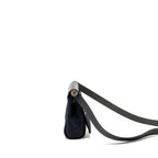 HERMES HERBAG MINI CANVAS/HUNTER LEATHER BLACK SHW