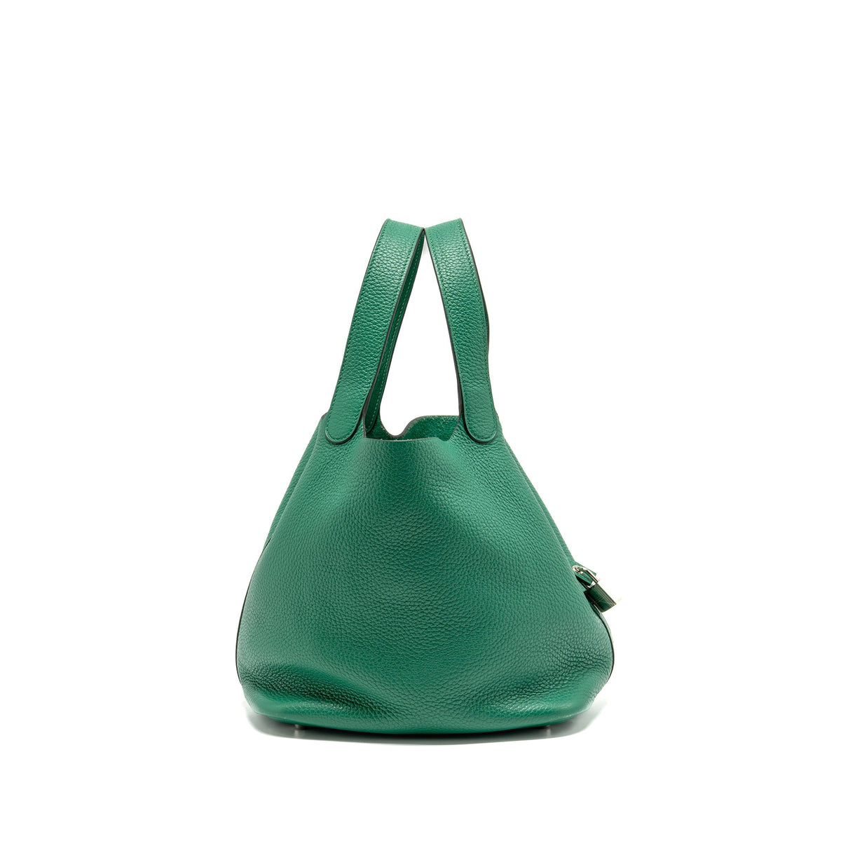 Hermes Picotin 22 Lock Bag Clemence Vert Vertigo SHW