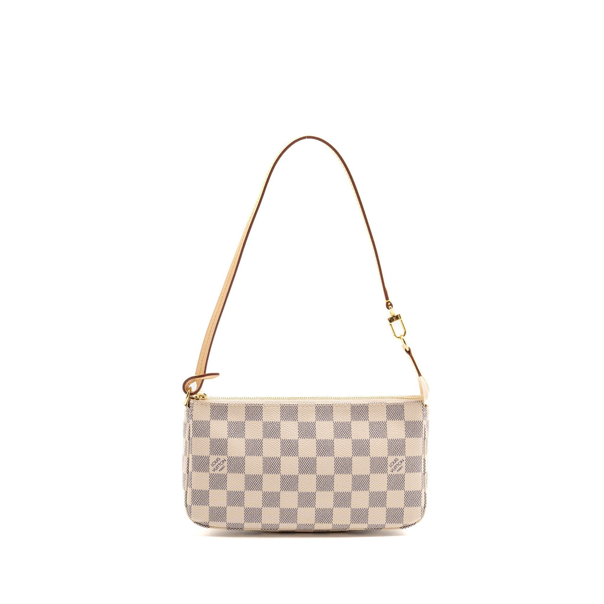 LOUIS VUITTON POCHETTE ACCESSORIES DAMIER AZUR CANVAS GHW