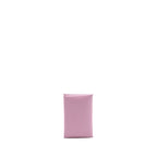 HERMES CALVI CARD HOLDER CHÈVRE MYSORE MAUVE SYLVESTRE SHW