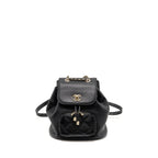 CHANEL AFFINITY BACKPACK CAVIAR BLACK LGHW (MICROCHIP)