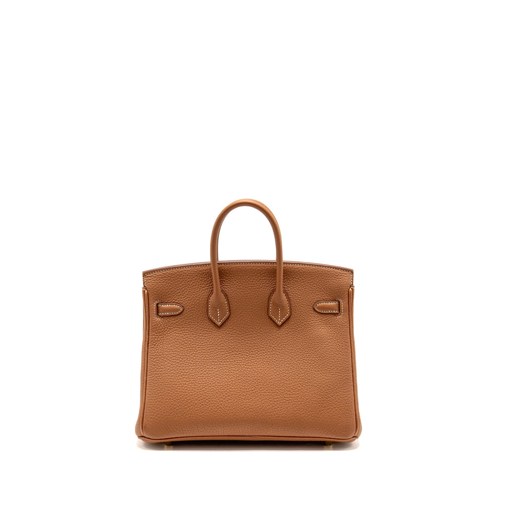 Hermes Birkin 25 togo gold GHW