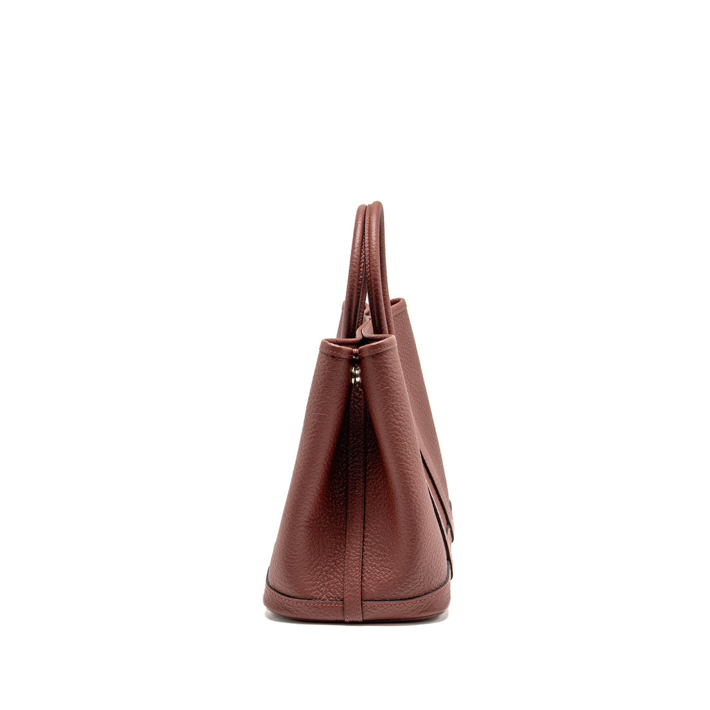 Hermes Garden Party 30 Country leather rouge H SHW