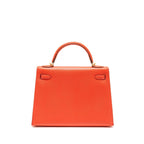HERMES KELLY 32 EPSOM T5 ROSE JAIPUR GHW