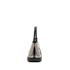 HERMES GARDEN PARTY 23 CANVAS/NEGONDA ECRU-BLACK/BLACK SHW