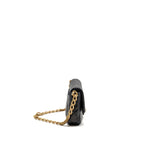 Chanel 23A Detailed Chain CC Flap Bag Lambskin Black GHW (Microchip)
