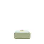 Louis Vuitton Capucines Mini Taurillon Vert d’eau Green LGHW