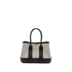 Hermes Garden Party 23 Canvas/Negonda Ecru-Black/Black SHW