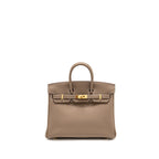 Hermes Birkin 25 Togo Etoupe GHW