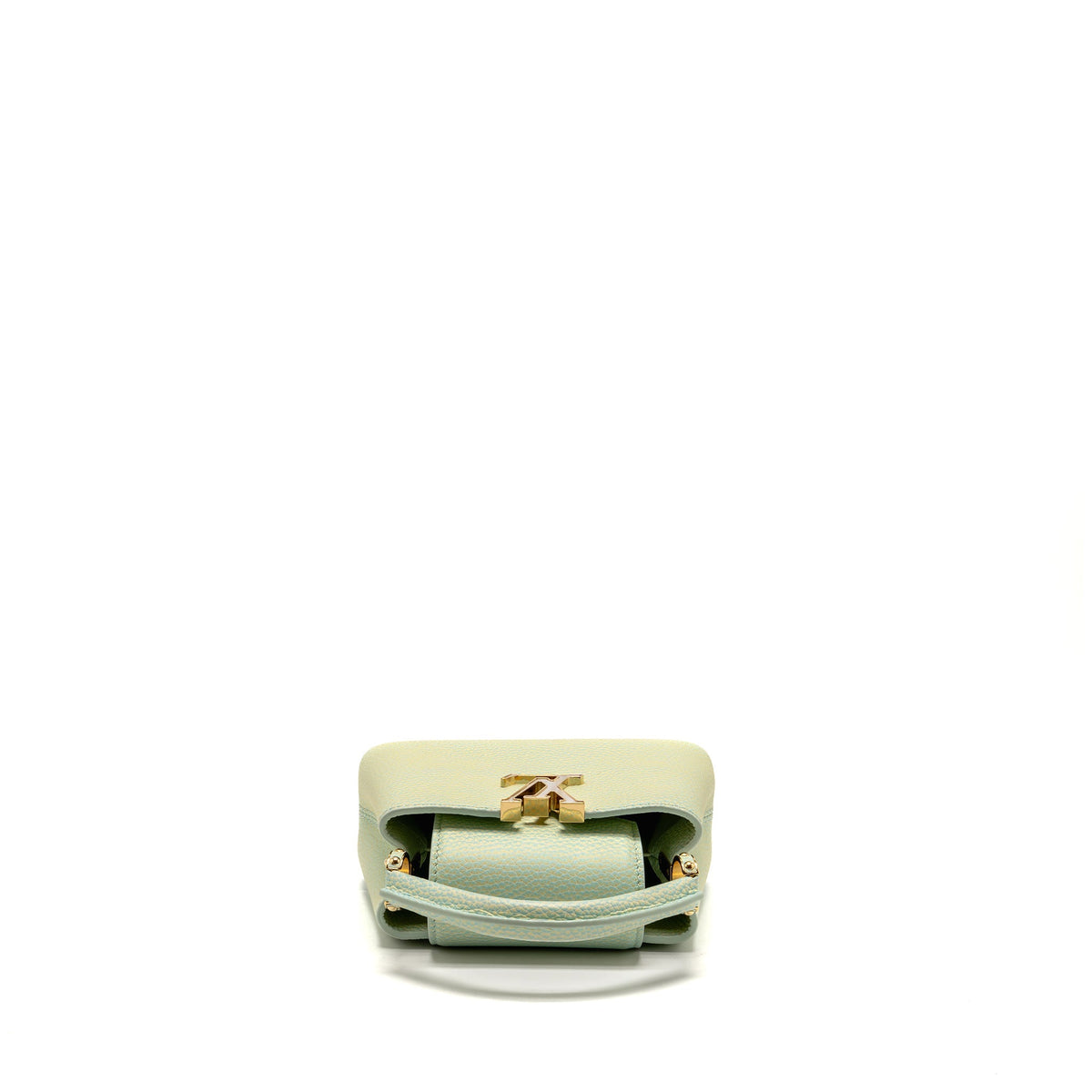 Louis Vuitton Capucines Mini Taurillon Vert d’eau Green LGHW