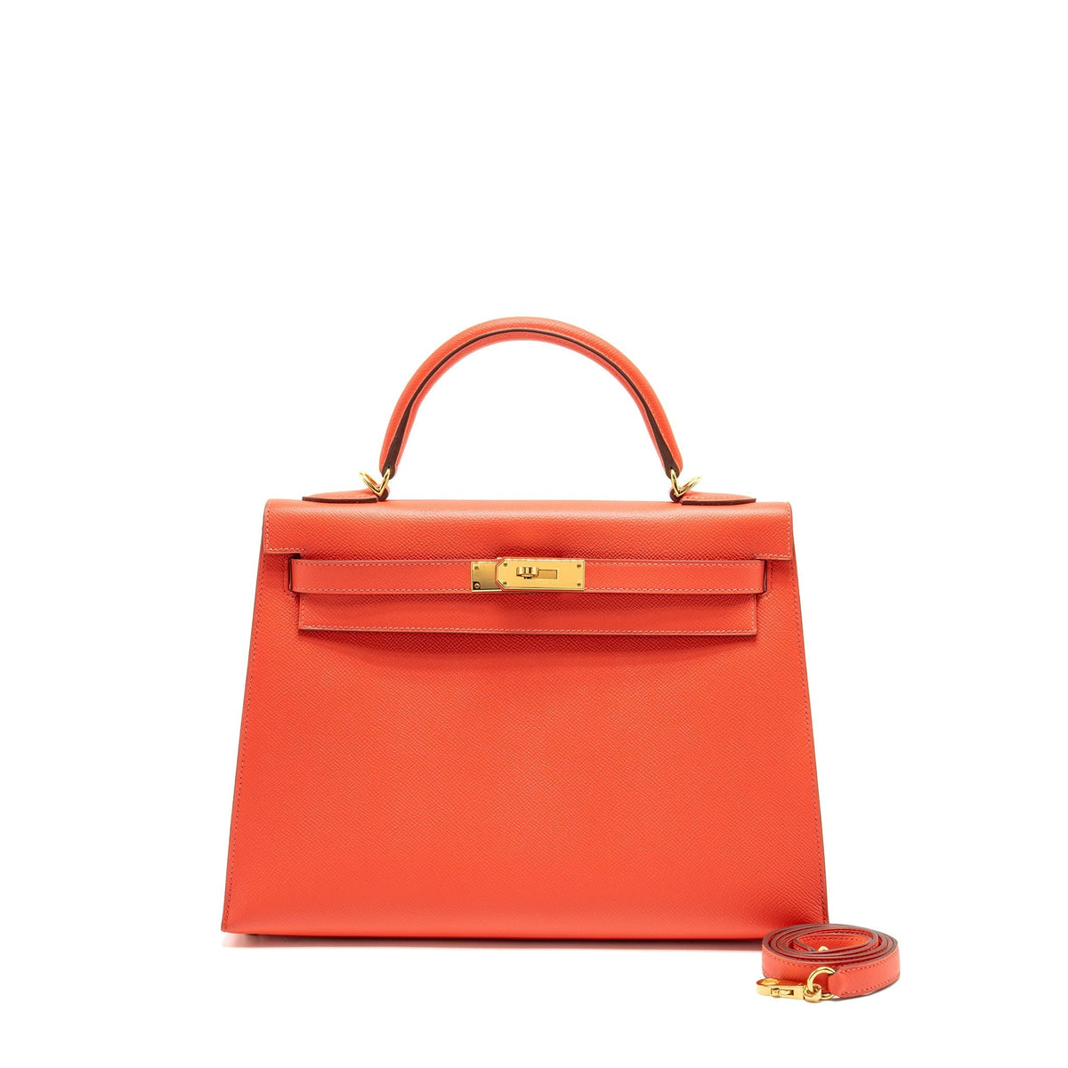 HERMES KELLY 32 EPSOM T5 ROSE JAIPUR GHW