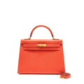 Hermes Kelly 32 Epsom T5 Rose Jaipur GHW