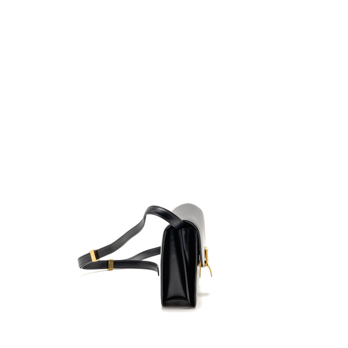 Celine Teen Classic Box Bag Calfskin Black GHW