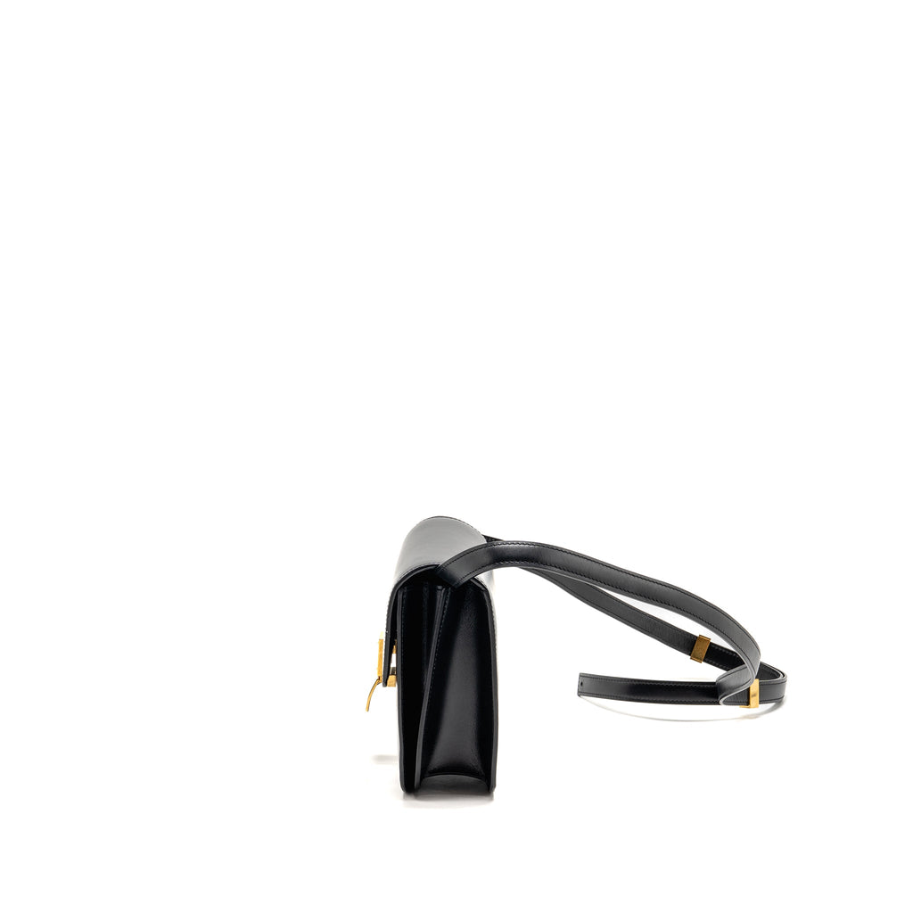 Celine Teen Classic Box Bag Calfskin Black GHW