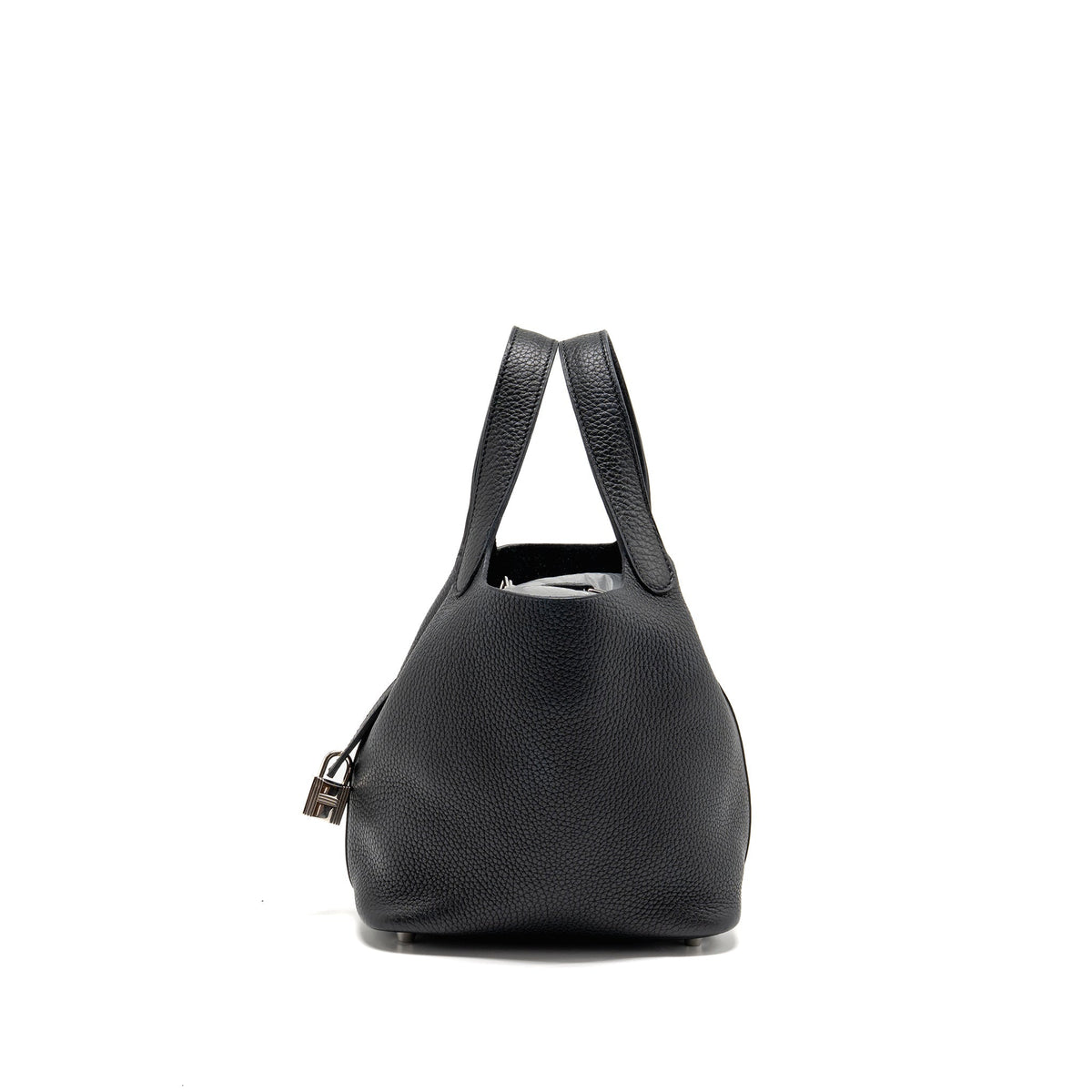 Hermes Picotin 18 Lock Bag Clemence Black SHW