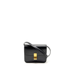 Celine Teen Classic Box Bag Calfskin Black GHW