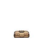 Gucci Horsebit 1955 small shoulder bag giant GG supreme canvas beige/brown GHW
