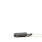 DIOR LADY DIOR CALL’IN DIOR PHONE HOLDER LAMBSKIN BLACK LGHW