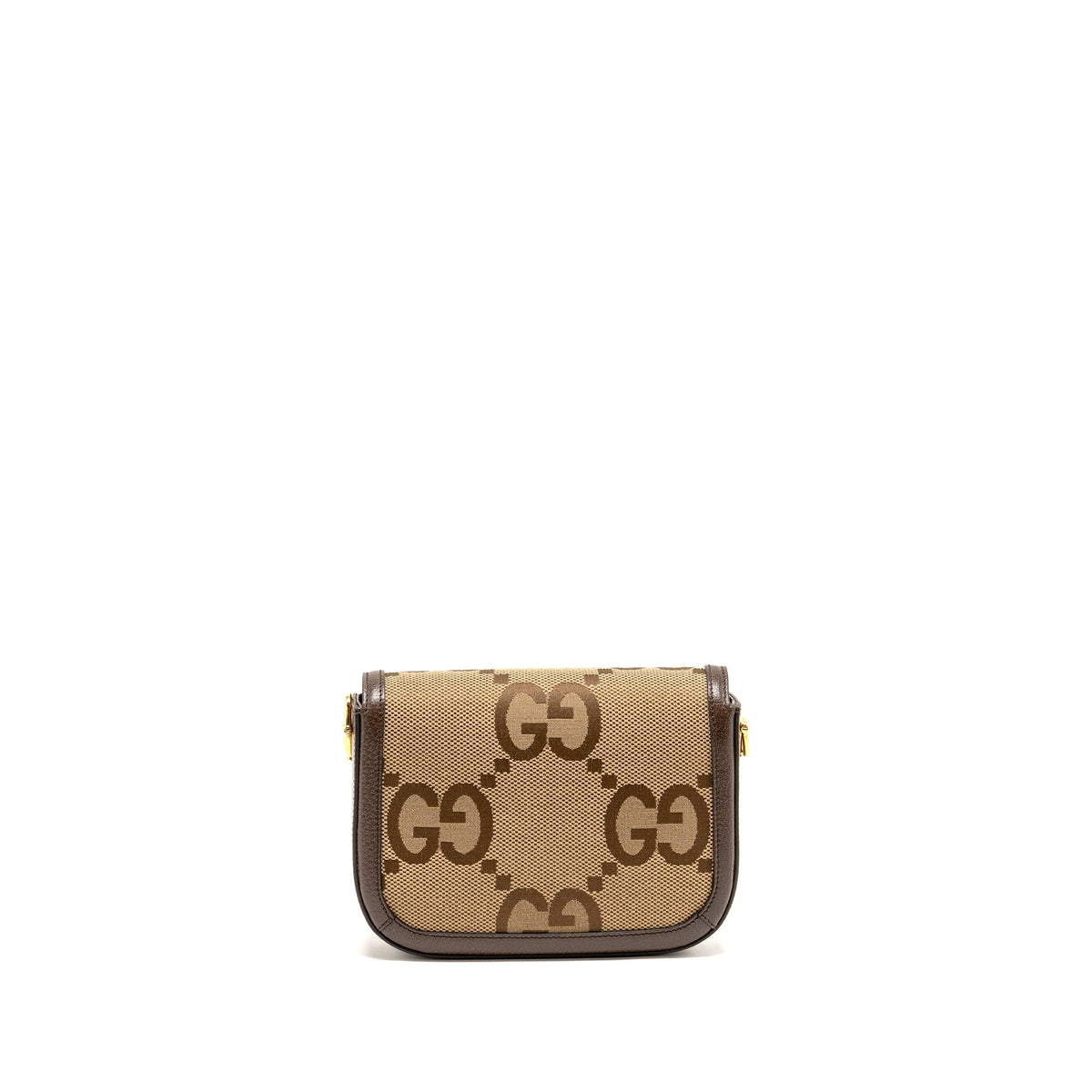 Gucci Horsebit 1955 small shoulder bag giant GG supreme canvas beige/brown GHW