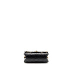 CHANEL MINI 2.55 REISSUE FLAP BAG LUCKY CHARMS AGED CALFSKIN BLACK GHW