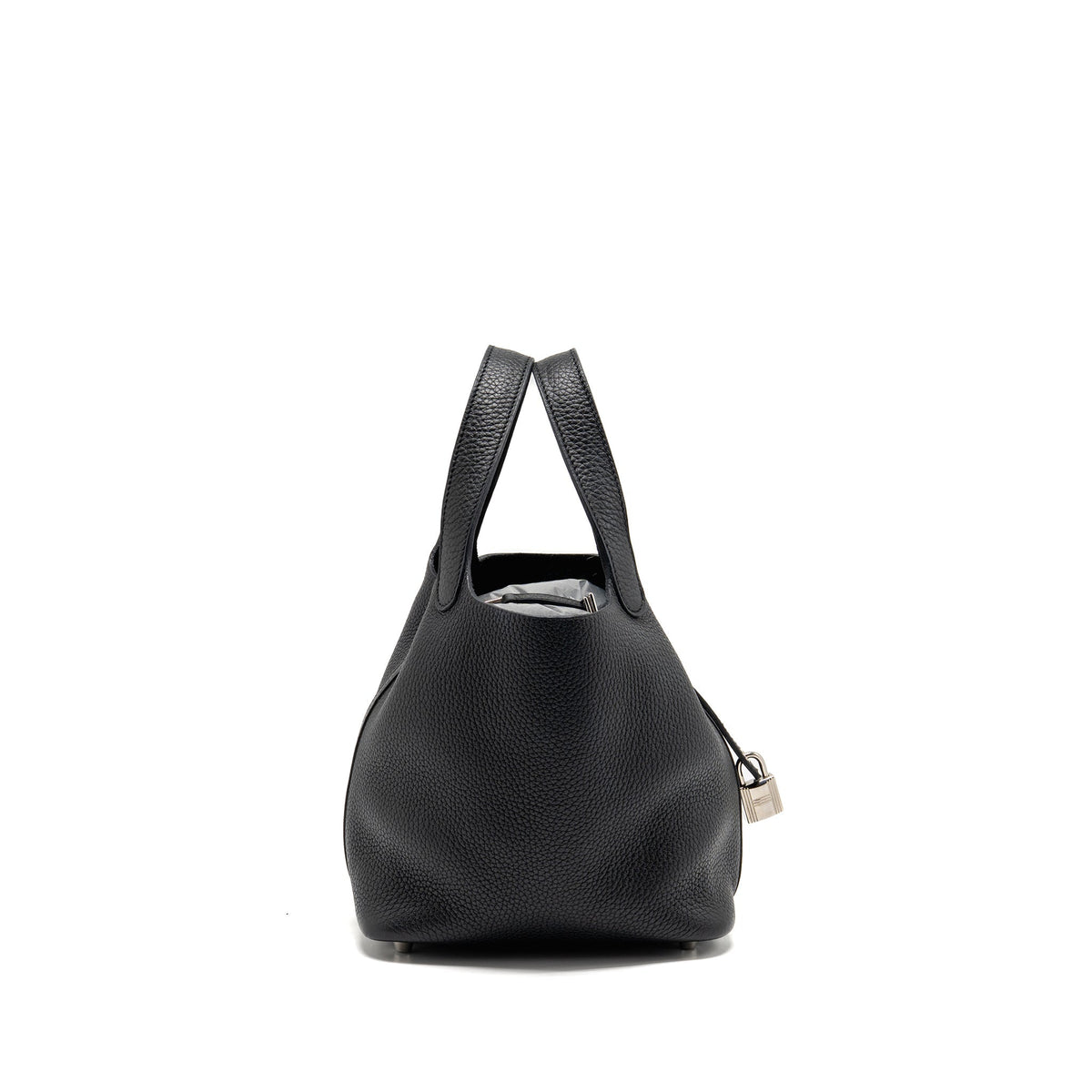Hermes Picotin 18 Lock Bag Clemence Black SHW