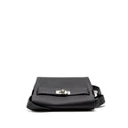 Hermes Kelly Messenger PM Bag Togo Black SHW