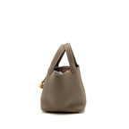 Hermes picotin 18 lock bag clemence etoupe GHW