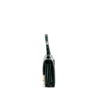 HERMES MINI CONSTANCE SHINY ALLIGATOR MISSISSIPPIENSIS VERT FONCE GHW