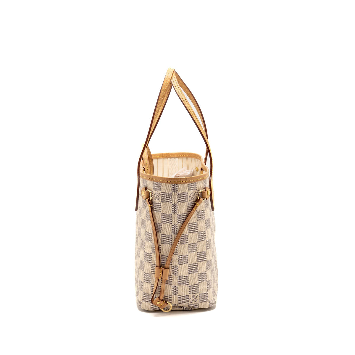 Louis Vuitton Neverfull PM Damier Azur Canvas GHW