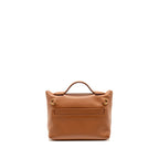 Hermes mini 24/24 2424-21 bag evercolor gold GHW