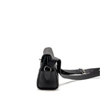 Hermes Kelly Messenger PM Bag Togo Black SHW