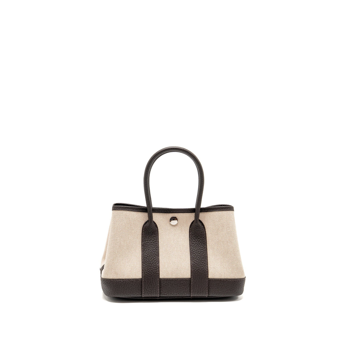 Hermes Neo Garden Party 23 Canvas/Negonda Ecru-Beige/Bai-Brun SHW