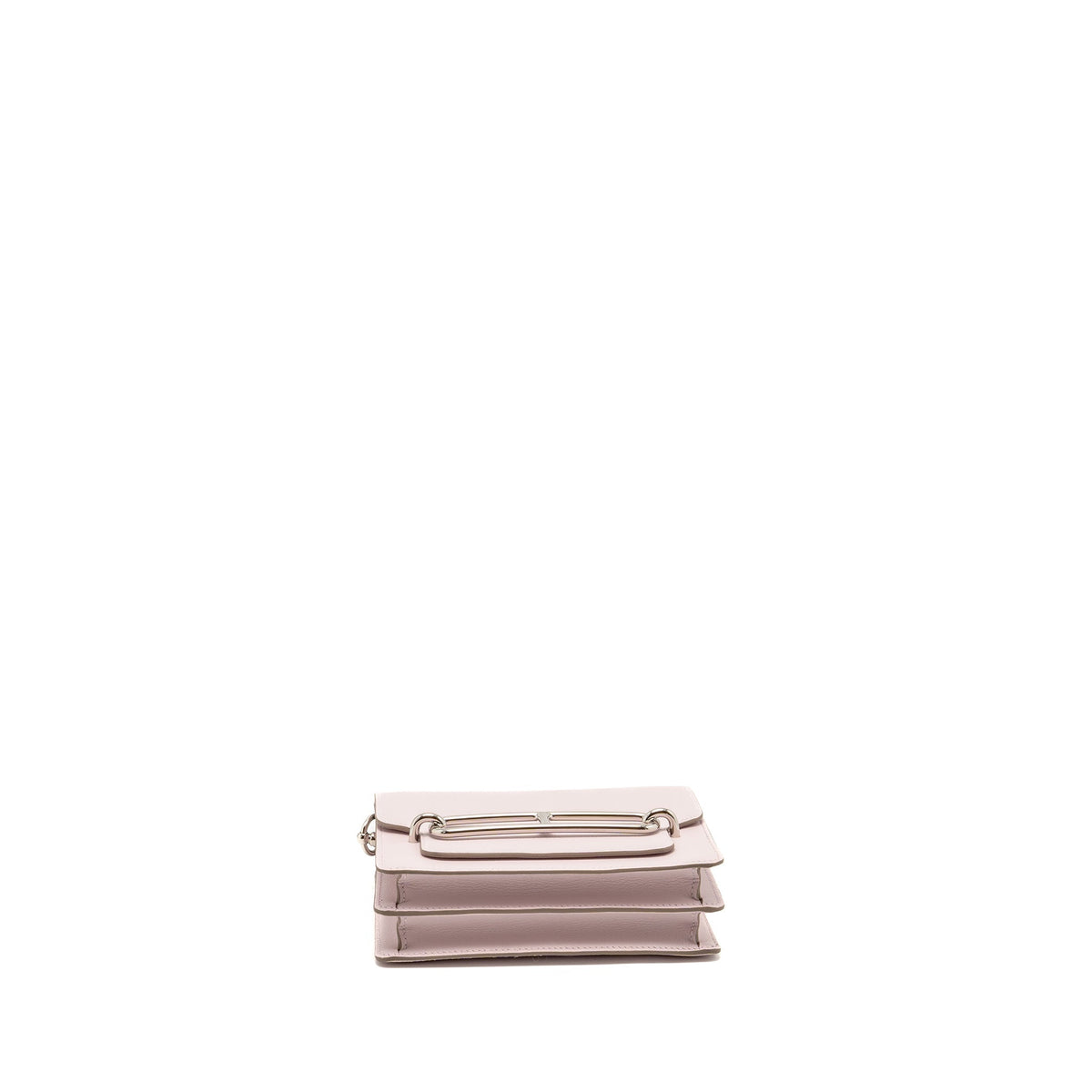 Hermes Mini Roulis Evercolor Mauve Pale SHW