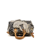Louis Vuitton speedy 30 denim patchwork grey GHW
