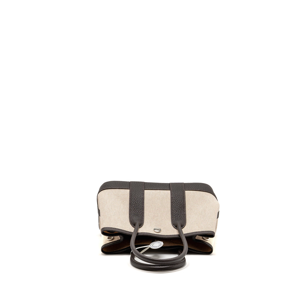 Hermes Neo Garden Party 23 Canvas/Negonda Ecru-Beige/Bai-Brun SHW